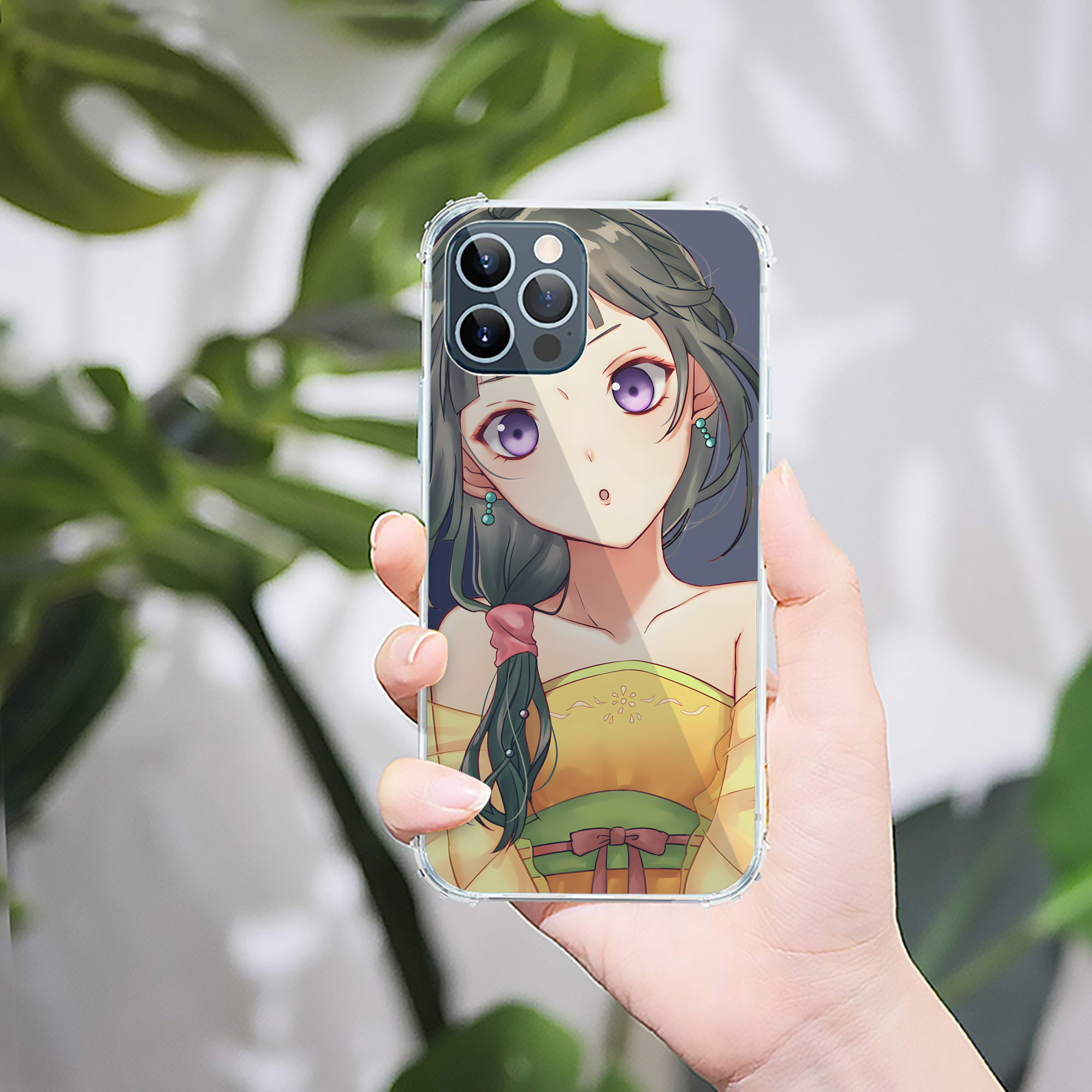 （画像用） 薬屋のひとりごと The Apothecary Diaries 【iPhone 12シリーズ対応】透明スマホケース（クリアソフトケース）